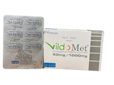 Vildomet Tablets 50Mg/1000Mg (1 Strip = 7 Tablets)